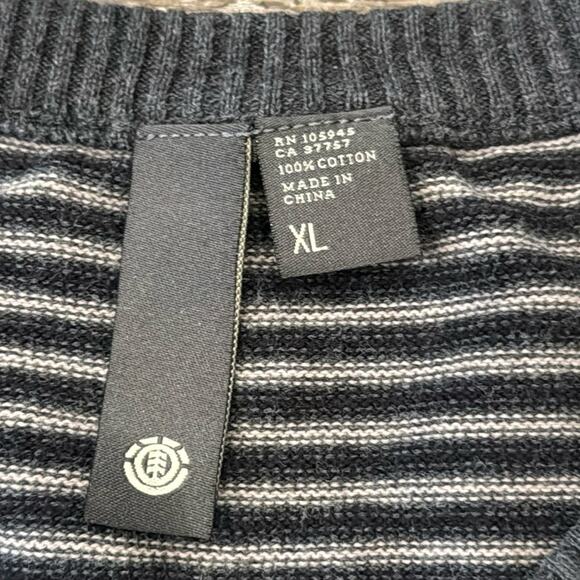 Element Men's Striped V-Neck Sweater Size XL - Picture 5 of 5